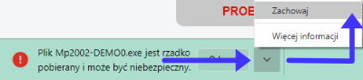 Problemy z pobraniem aplikacji Chrome